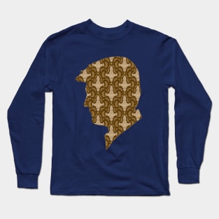 Leaf on the Wind Damask (Mal Edition) Long Sleeve T-Shirt